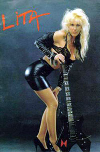 [Lita Ford Band Picture]