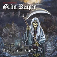 [Grim Reaper Walking In The Shadows Album Cover]