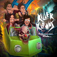 [Killer Klowns Rollercoaster Ride Album Cover]