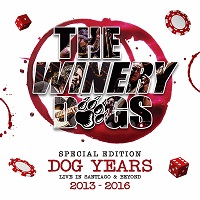 [The Winery Dogs Dog Years: Live In Santiago and Beyond 2013-2016 Album Cover]