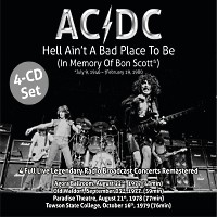 [AC/DC Hell Ain't A Bad Place To Be (In Memory Of Bon Scott) Album Cover]