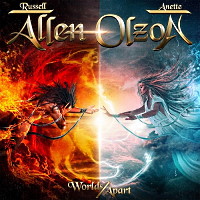 [Allen / Olzon Worlds Apart Album Cover]