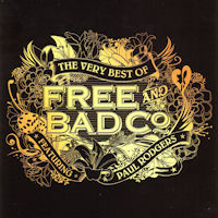 Bad Company The Very Best Of Free and Bad Company Album Cover