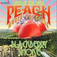 Blackberry Smoke Live At The 2012 Peach Music Festival Album Cover