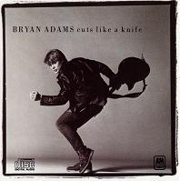 Bryan Adams Cuts Like A Knife Album Cover