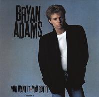 [Bryan Adams You Want It, You Got It Album Cover]