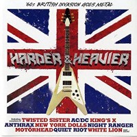 Compilations Harder and Heavier: 60's British Invasion Goes Metal Album Cover
