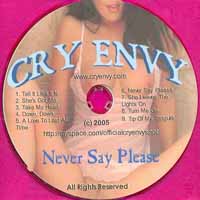 Cry Envy Never Say Please Album Cover