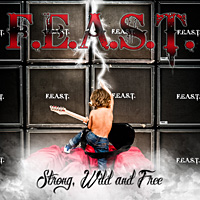 [Fabri Kiareli's F.E.A.S.T Strong Wild and Free Album Cover]