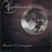 Highlands September 5th, At Night Album Cover