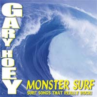 Gary Hoey Monster Surf (Surf Songs That Really Rock) Album Cover