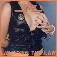 Keel Lay Down the Law Album Cover