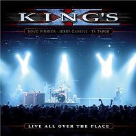[King's X Live All Over The Place Album Cover]
