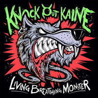 Knock Out Kaine Living Breathing Monster Album Cover