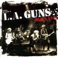 [L.A. Guns Black List Album Cover]