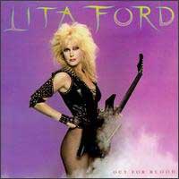 Lita Ford Out For Blood Album Cover