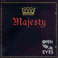 Majesty Open Your Eyes Album Cover