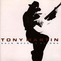Tony Martin Back Where I Belong Album Cover