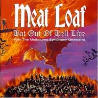 [Meat Loaf Bat Out of Hell Live Album Cover]