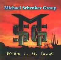 The Michael Schenker Group Written in the Sand Album Cover
