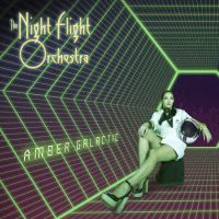The Night Flight Orchestra Amber Galactic Album Cover