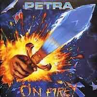 [Petra On Fire! Album Cover]