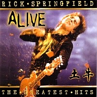 [Rick Springfield The Greatest Hits...Alive Album Cover]