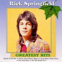 [Rick Springfield Greatest Hits (70s) Album Cover]
