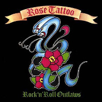 [Rose Tattoo Rock n' Roll Outlaw Album Cover]