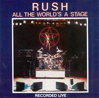 [Rush All The World's A Stage Album Cover]