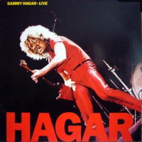 Sammy Hagar Live 1980 Album Cover