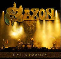 [Saxon Live In Haarlem Album Cover]