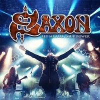 [Saxon Let Me Feel Your Power Album Cover]