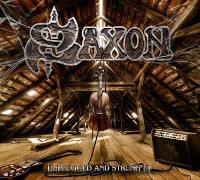 [Saxon Unplugged And Strung Up Album Cover]