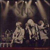[Styx Styxworld Live 2001 Album Cover]