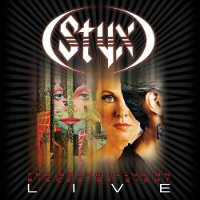 [Styx The Grand Illusion/Pieces Of Eight: Live Album Cover]