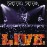 [Twisted Sister Live at Hammersmith Album Cover]