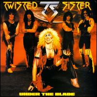 [Twisted Sister Under the Blade Album Cover]