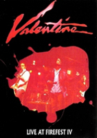 Valentine Live At Firefest IV Album Cover