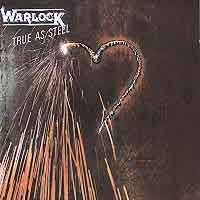 [Warlock True As Steel Album Cover]