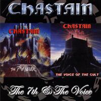 Chastain The 7th of Never/The Voice of the Cult Album Cover