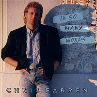 Chris Farren In So Many Words Album Cover