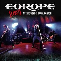 [Europe Live at Shepherd's Bush, London Album Cover]