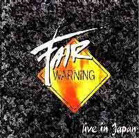 [Fair Warning Live in Japan Album Cover]