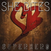 She Bites Superhero Album Cover