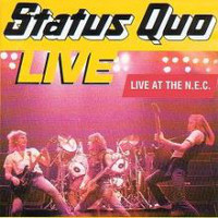 [Status Quo Live At The N.E.C. Album Cover]