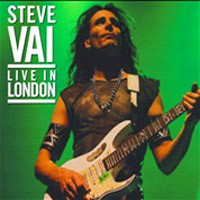 [Steve Vai Live In London Album Cover]