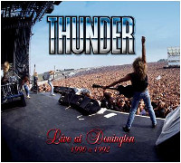 [Thunder Live At Donington 1990 1992 Album Cover]