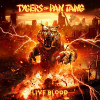 Tygers Of Pan Tang Live Blood Album Cover