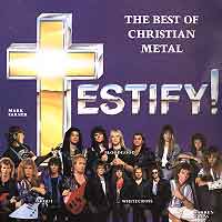Compilations Testify! - The Best of Christian Metal Album Cover